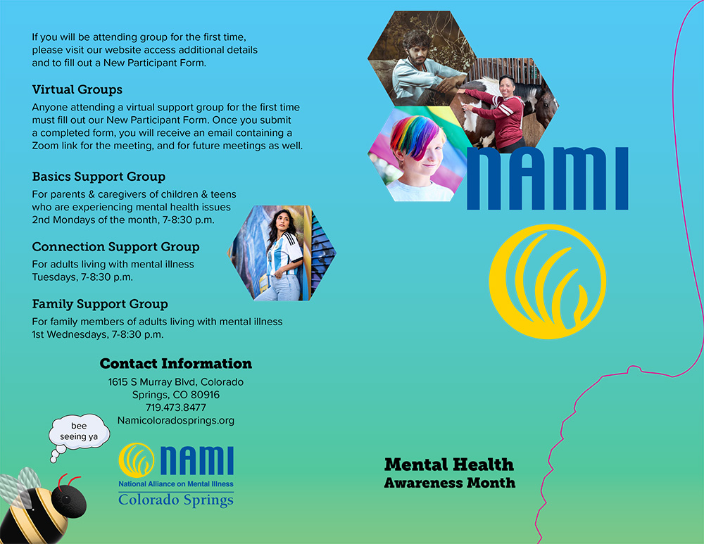 Brochure front and back